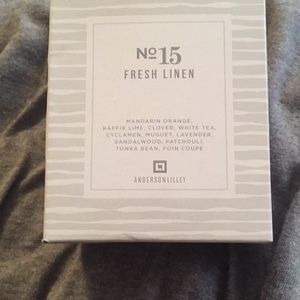 Anderson lilley candle.